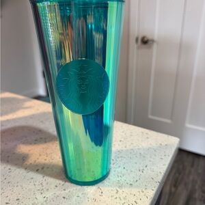 Starbucks 24oz Shimmering Blue-Green Tumbler